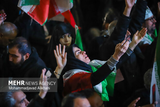 Tehraners denounce US-Israeli aggression against Iran
