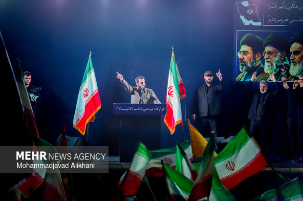 Tehraners denounce US-Israeli aggression against Iran
