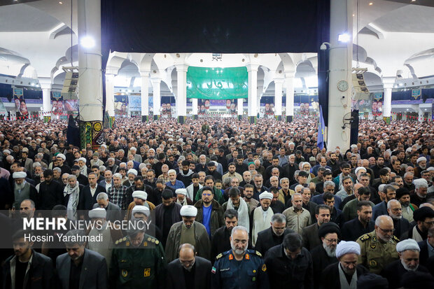 مراسم تشییع شهید سپهبدامیرموسوی در قم