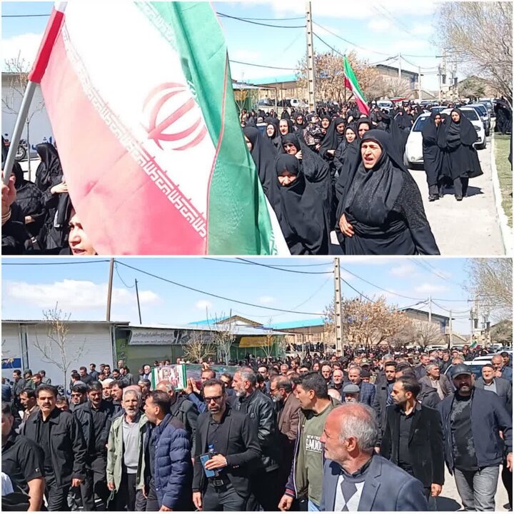 تشییع پیکر مطهر شهید «مهدی رجبی» در الیگودرز+ عکس 