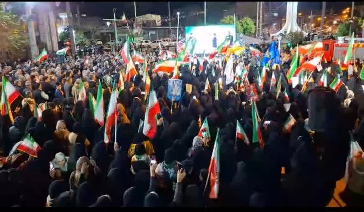 نمایش اتحاد ملت در اجتماع باشکوه پلدختری‌ها