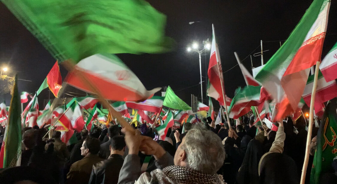 اجتماع باشکوه مردم ارومیه در موج ۸۵ تجمعات شبانه