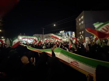 فریاد انتقام مردم تربت حیدریه در سنگر خیابان