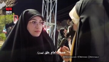 حضور پر شور مردم همدان در خیابان‌ها برای ایران قوی