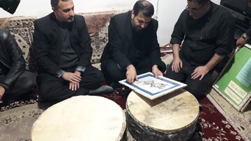 تجلیل مدیرکل فرهنگ و ارشاد اسلامی کردستان از خانواده هنرمند کامیارانی