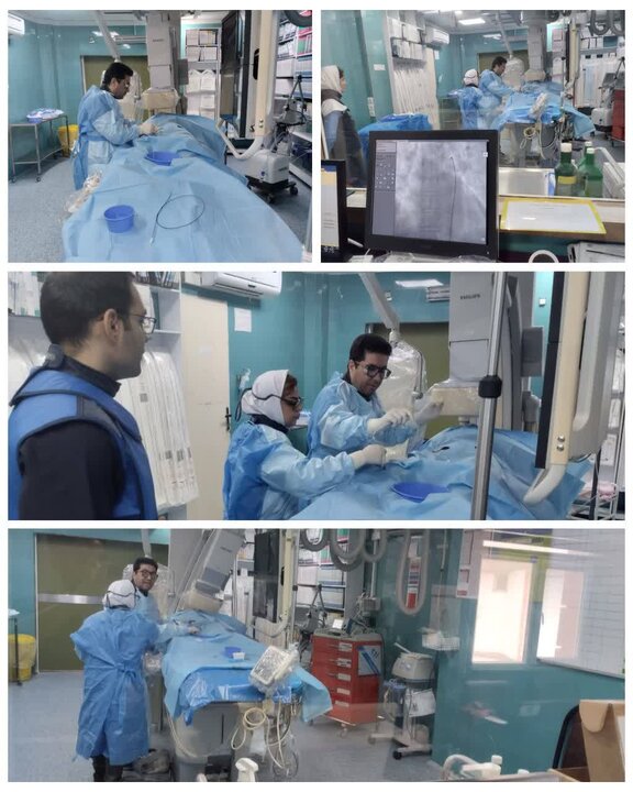 نجات معجزهآسای بیمار ۵۱ ساله خرمآبادی؛ انجام آنژیوپلاستی اورژانسی
