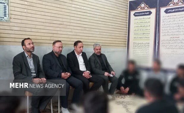 دادیار دیوان عالی کشور پای صحبت ۵۶ زندانی دامغانی نشست