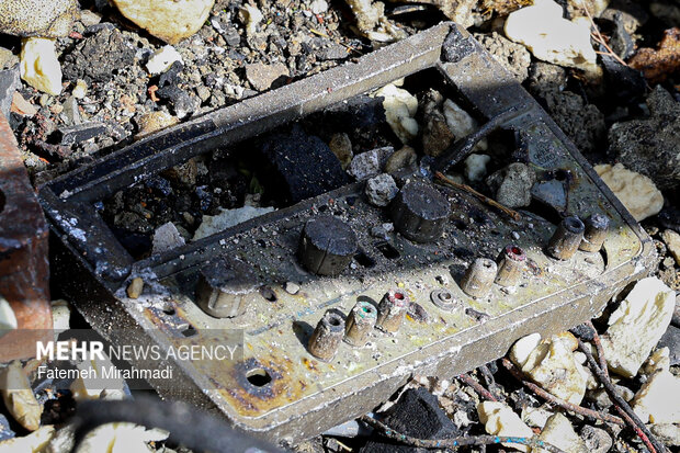 آثار تجاوز به دانشگاه شهید بهشتی