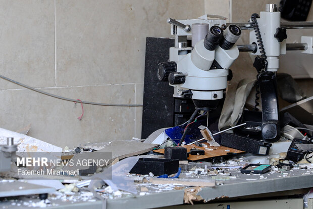 Aftereffect of US-Israel attack on Shahid Beheshti University