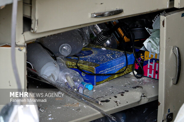 Aftereffect of US-Israel attack on Shahid Beheshti University