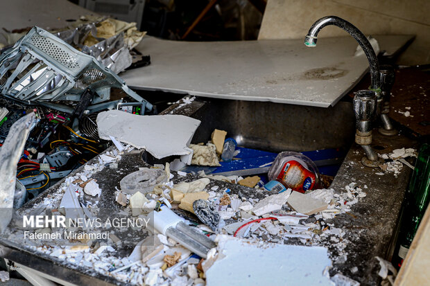 Aftereffect of US-Israel attack on Shahid Beheshti University