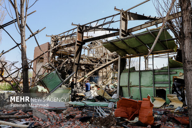 Aftereffect of US-Israel attack on Shahid Beheshti University