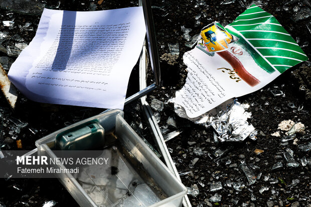 Aftereffect of US-Israel attack on Shahid Beheshti University