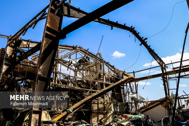 Aftereffect of US-Israel attack on Shahid Beheshti University