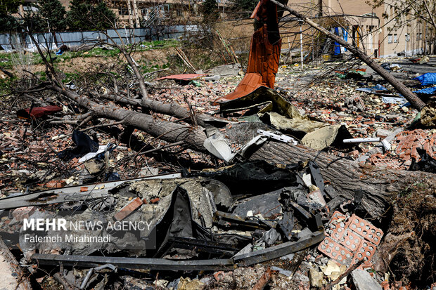 Aftereffect of US-Israel attack on Shahid Beheshti University