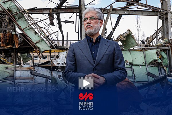 بازدید وزیر علوم از دانشگاه شهید بهشتی پس از حمله آمریکایی_صهیونی