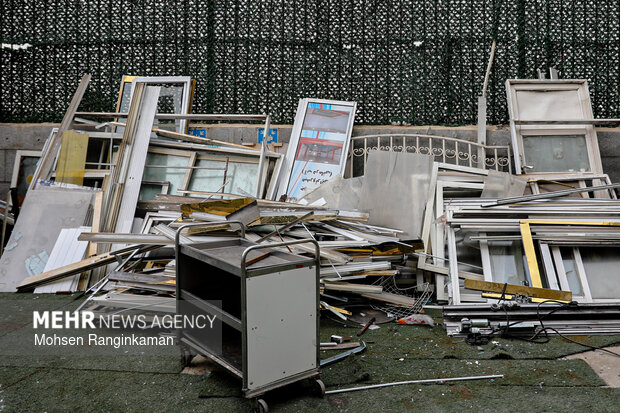 Aftereffects of US attack on Delaram Psychiatry Hospital
