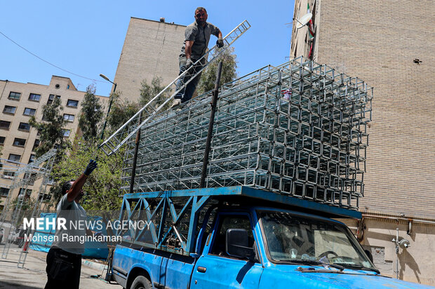 گروه‌های جهادی، پای کار بازسازی مناطق آسیب دیده در جنگ