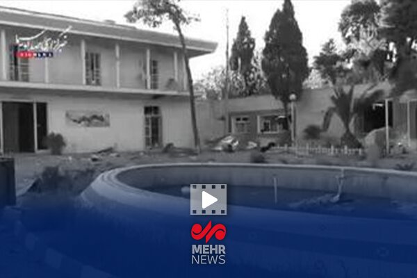 نخستین تصاویر از داخل لانه جاسوسی بعد از حملات آمریکایی- صهیونی
