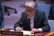 Iran envoy condemns UNSC silence over US threats and war crimes