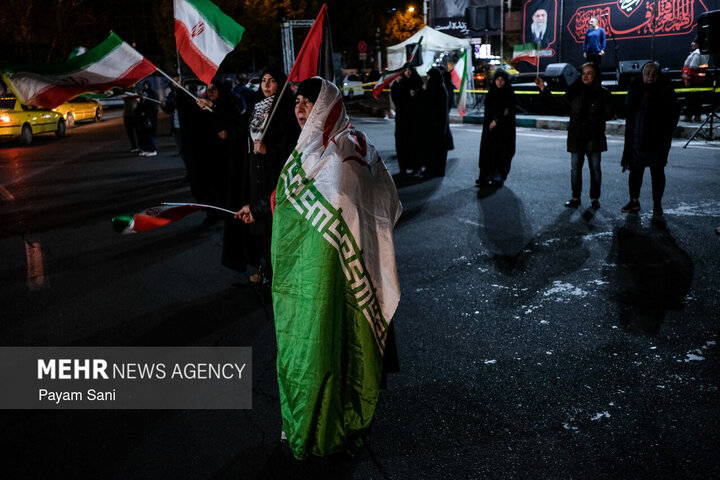 التجمعات الليلية لاهالي طهران