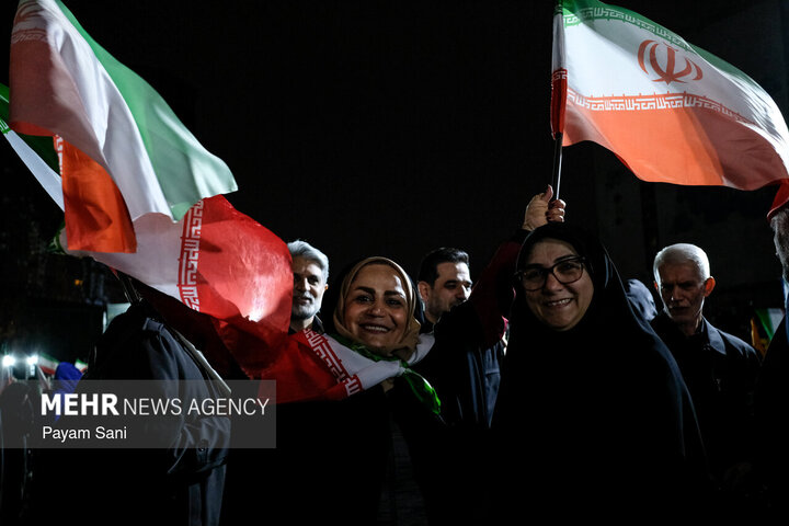 التجمعات الليلية لاهالي طهران