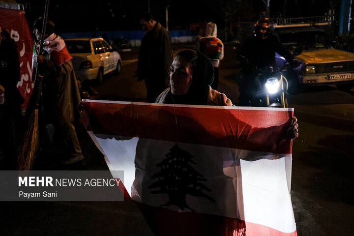 التجمعات الليلية لاهالي طهران