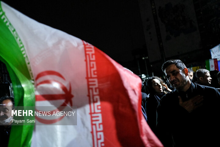 التجمعات الليلية لاهالي طهران