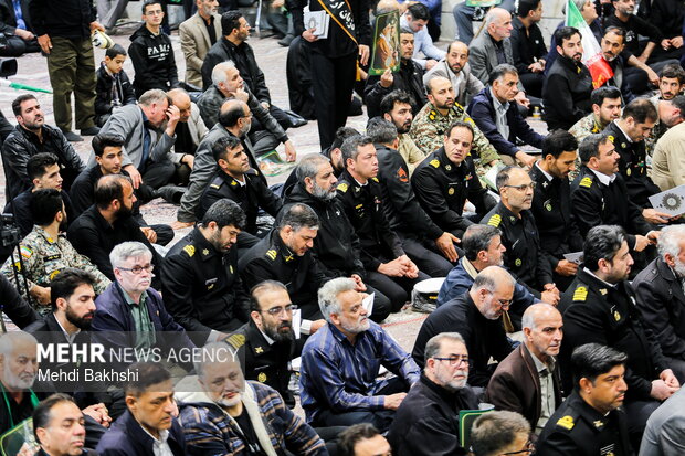 مراسم بزرگداشت سپهبد شهید سید عبدالرحیم موسوی در قم