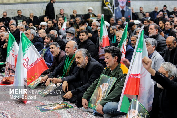 مراسم بزرگداشت سپهبد شهید سید عبدالرحیم موسوی در قم