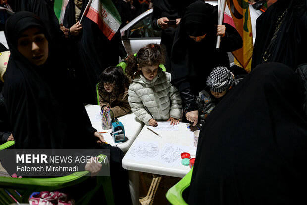 اجتماع حمایت از رزمندگان در مقابله با دشمن آمریکایی - صهیونی