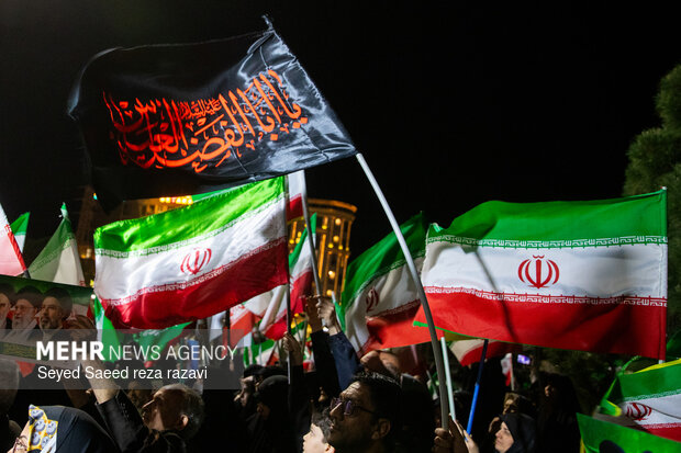 Tehraners denounce US-Israeli aggression against Iran
