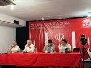 همایش «جنگ علیه ایران؛ نه به تجاوز امپریالیستی» در سائوپائولو+ تصاویر