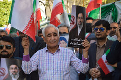 راهپیمایی حماسی جانفدایان در گلپایگان