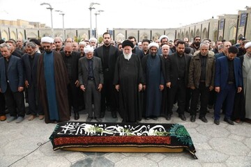 پیکر جانباز دفاع مقدس و عضو سابق شورای شهر مشهد تشییع شد