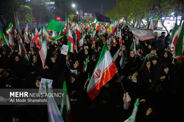 رجزخوانی نوجوان مشهدی در قرار شبانه چهل و سوم
