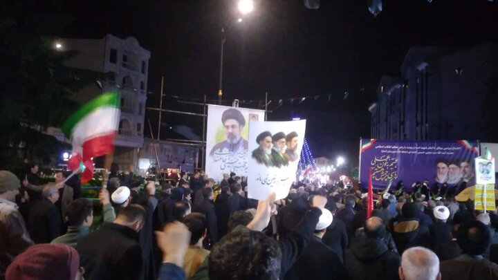 Astara halkının silahlı Kuvvetlere destek gösterileri sürüyor