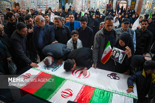 تشییع 2 شهید مدافع وطن در شیراز