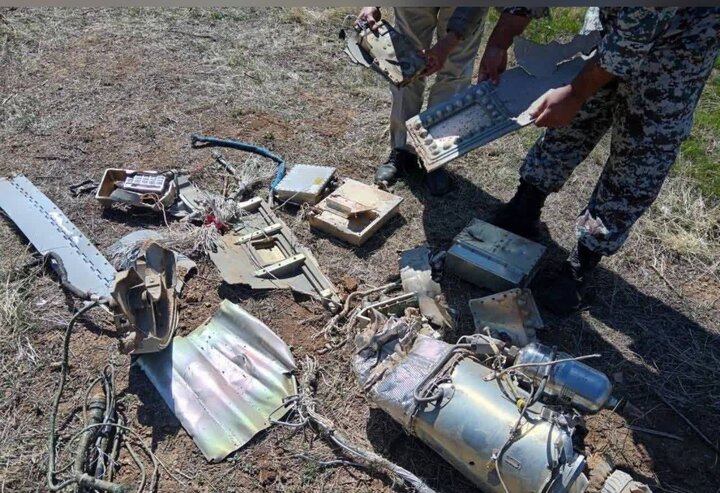 کشف موشک ساقط‌شده دشمن در مروست