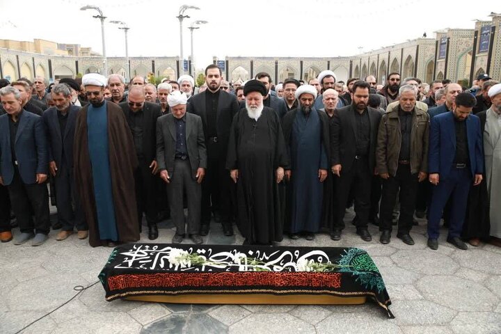 پیکر جانباز دفاع مقدس و عضو سابق شورای شهر مشهد تشییع شد