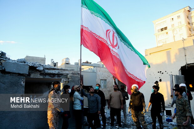 تجاوز آمریکایی- صهیونی به منطقه مسکونی در قم