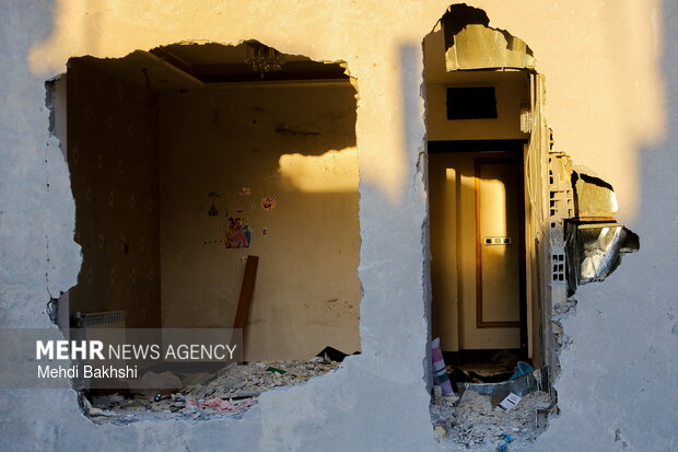 تجاوز آمریکایی- صهیونی به منطقه مسکونی در قم