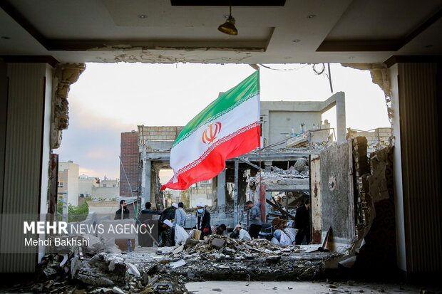 تجاوز آمریکایی- صهیونی به منطقه مسکونی در قم