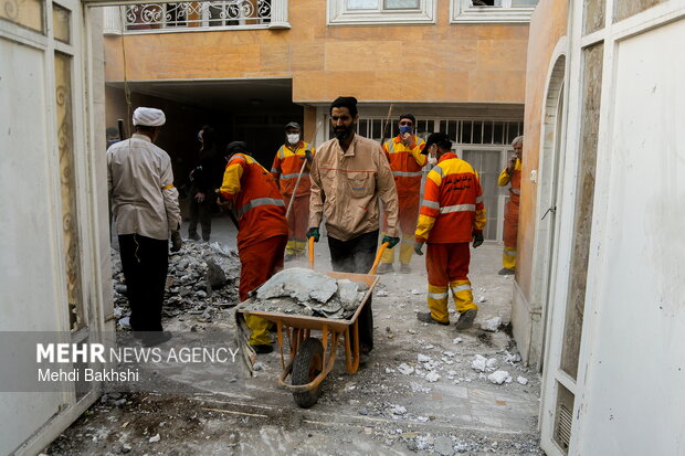 تجاوز آمریکایی- صهیونی به منطقه مسکونی در قم