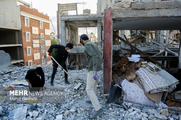 تجاوز آمریکایی- صهیونی به منطقه مسکونی در قم