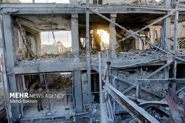 تجاوز آمریکایی- صهیونی به منطقه مسکونی در قم