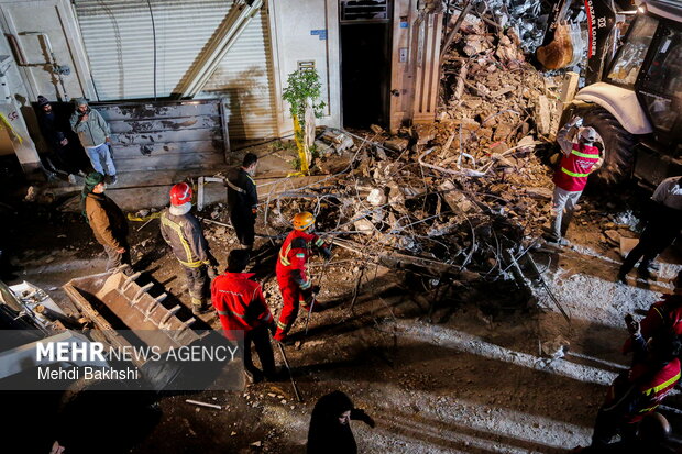 تجاوز آمریکایی- صهیونی به منطقه مسکونی در قم