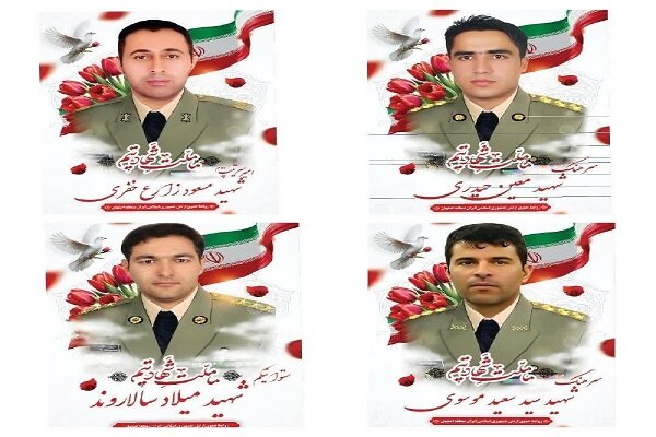 شهادت ۴ افسر نیروی زمینی ارتش در مقابله با هواگردهای دشمن در اصفهان