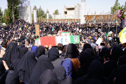 پیکر شهید «میلاد مهدی‌پور» در زادگاهش آرام می‌گیرد
