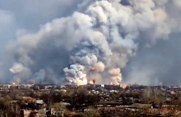 حملات گسترده روسیه علیه جنوب شرق اوکراین